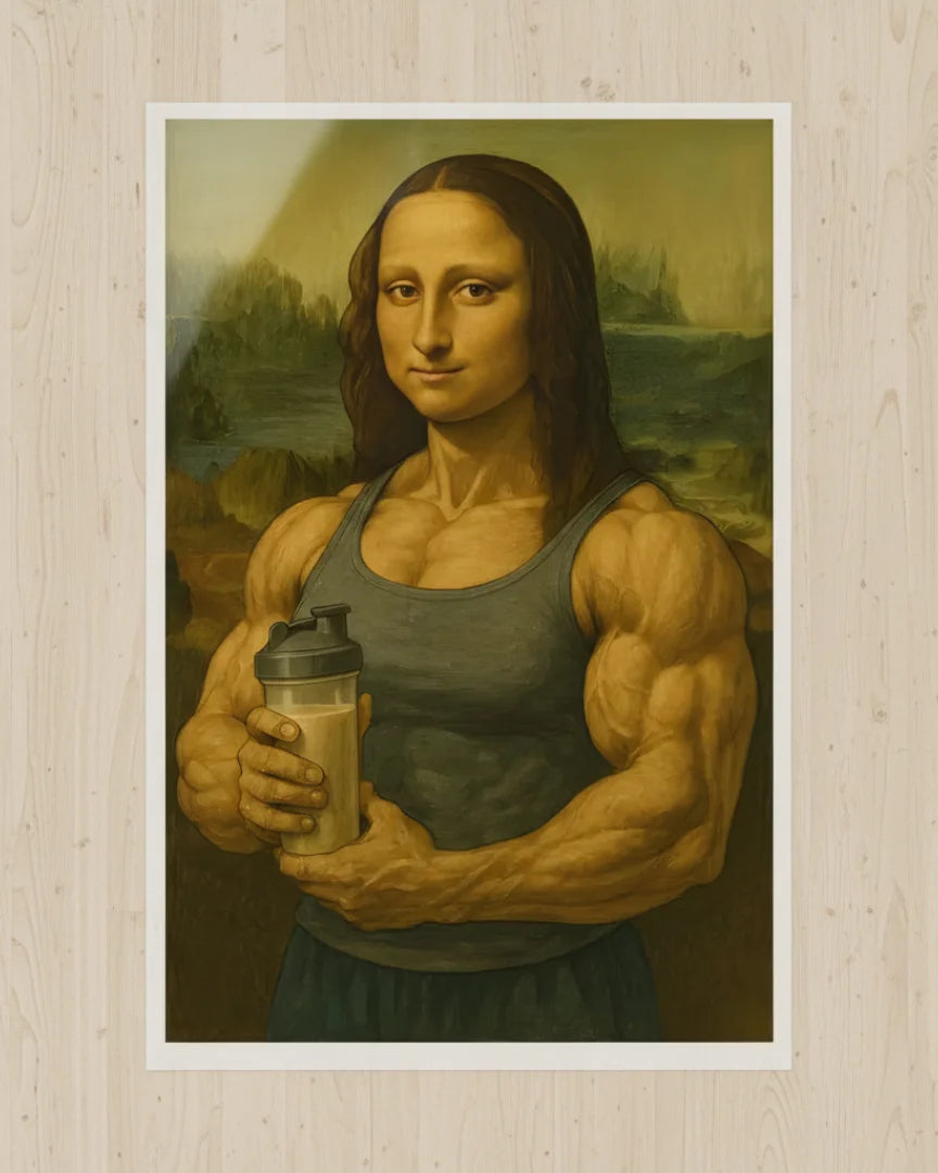 Mona Lifts-a | Iron-on Patch | Lift Cult