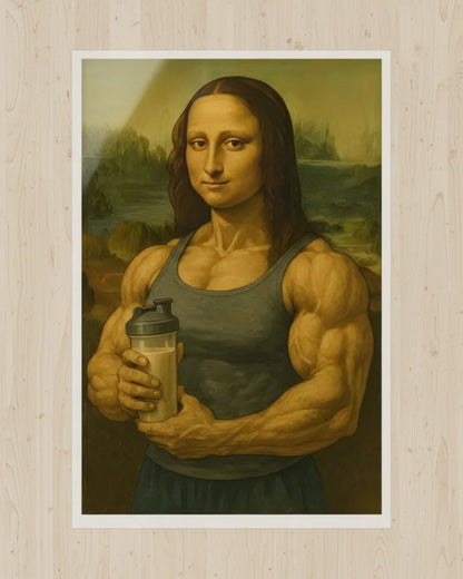 Mona Lifts-a | Iron-on Patch | Lift Cult