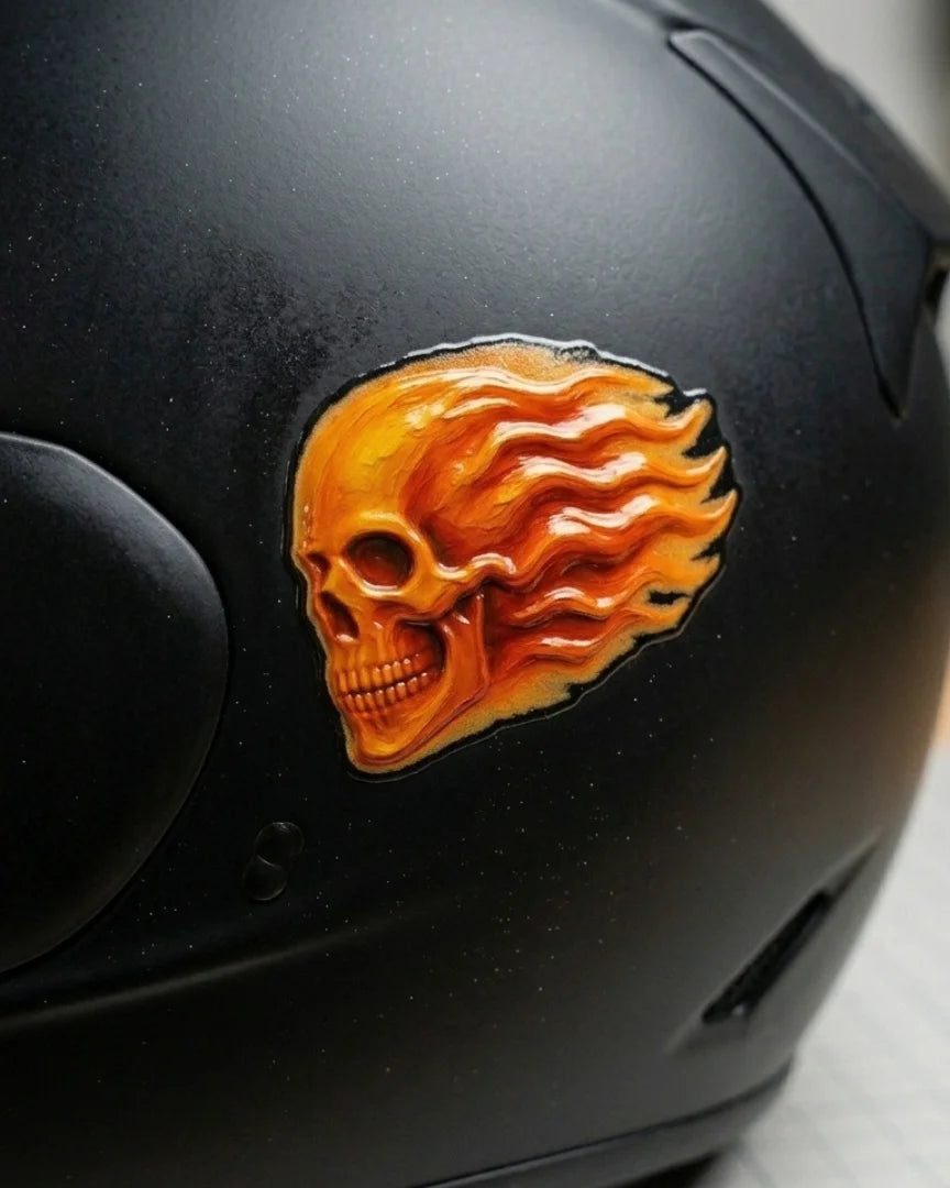 Skull Flame | Slap-Ons | Hard surface patches