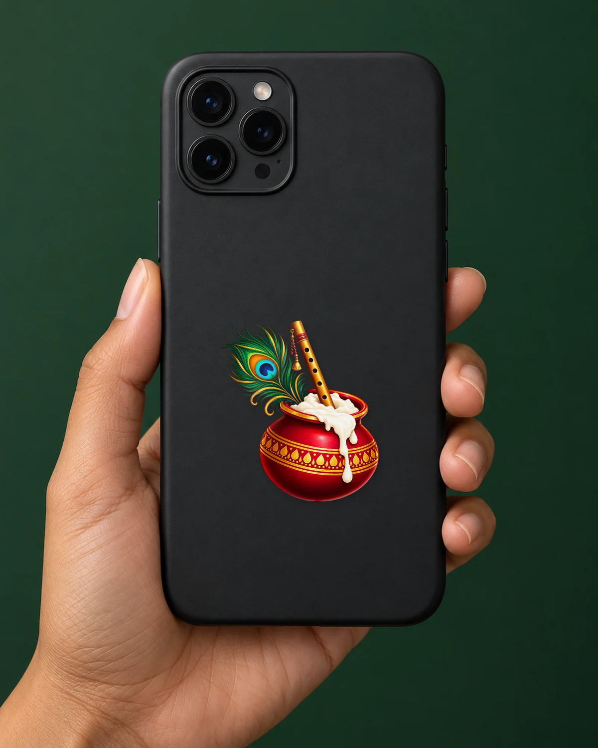 Makhan Matki hard surface patch mockup