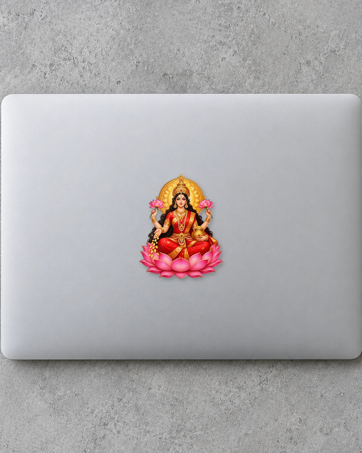 Lakshmi Padma hard surface patch mockup