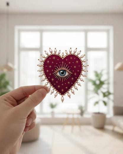 Sacred Gaze | Iron-on Patch | Pinterest board