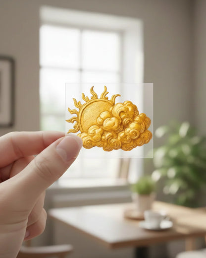 Golden Glow | Iron-on Patch | Pinterest board