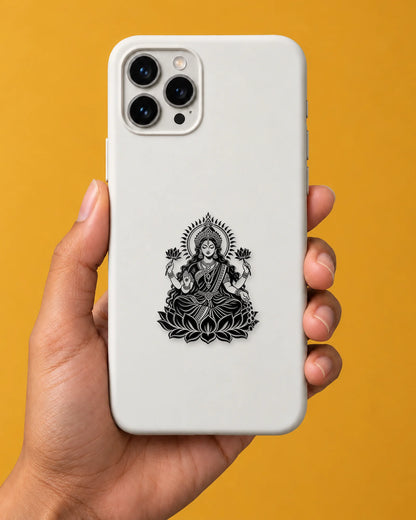 Lakshmi Silhouette hard surface patch mockup