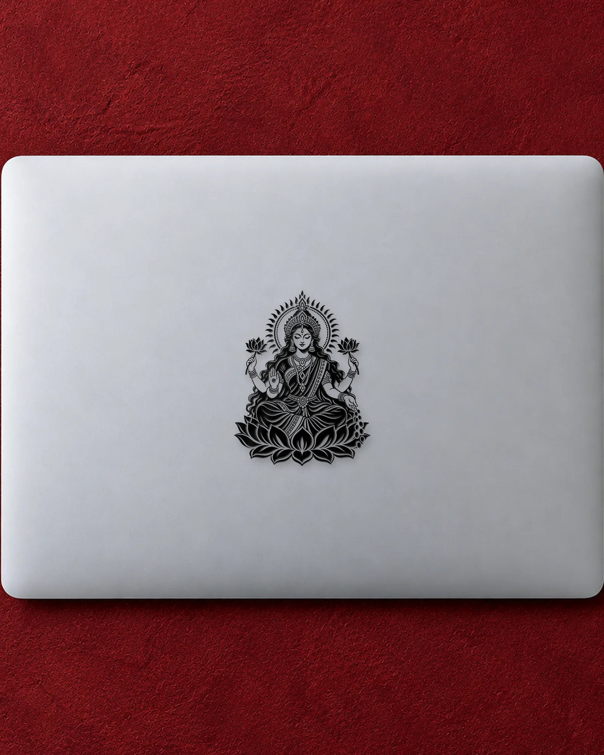 Lakshmi Silhouette hard surface patch mockup