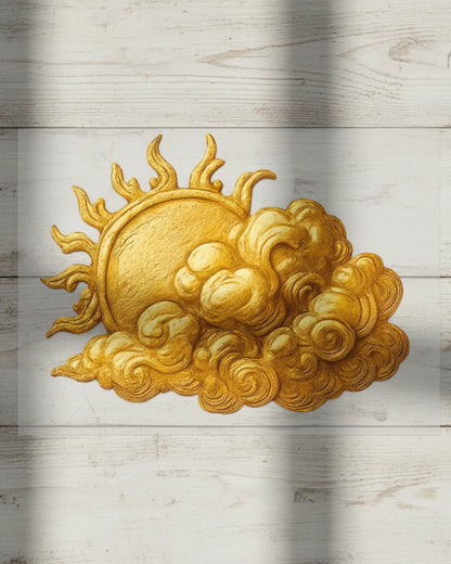 Golden Glow | Iron-on Patch | Pinterest board