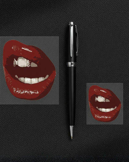 Bold & Unbothered Lips | Iron-on Patch | Pinterest board