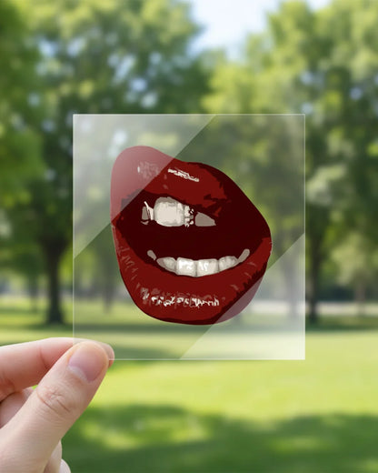 Bold & Unbothered Lips | Iron-on Patch | Pinterest board