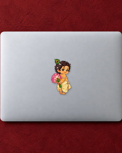 Bal Gopal Lotus hard surface patch mockup