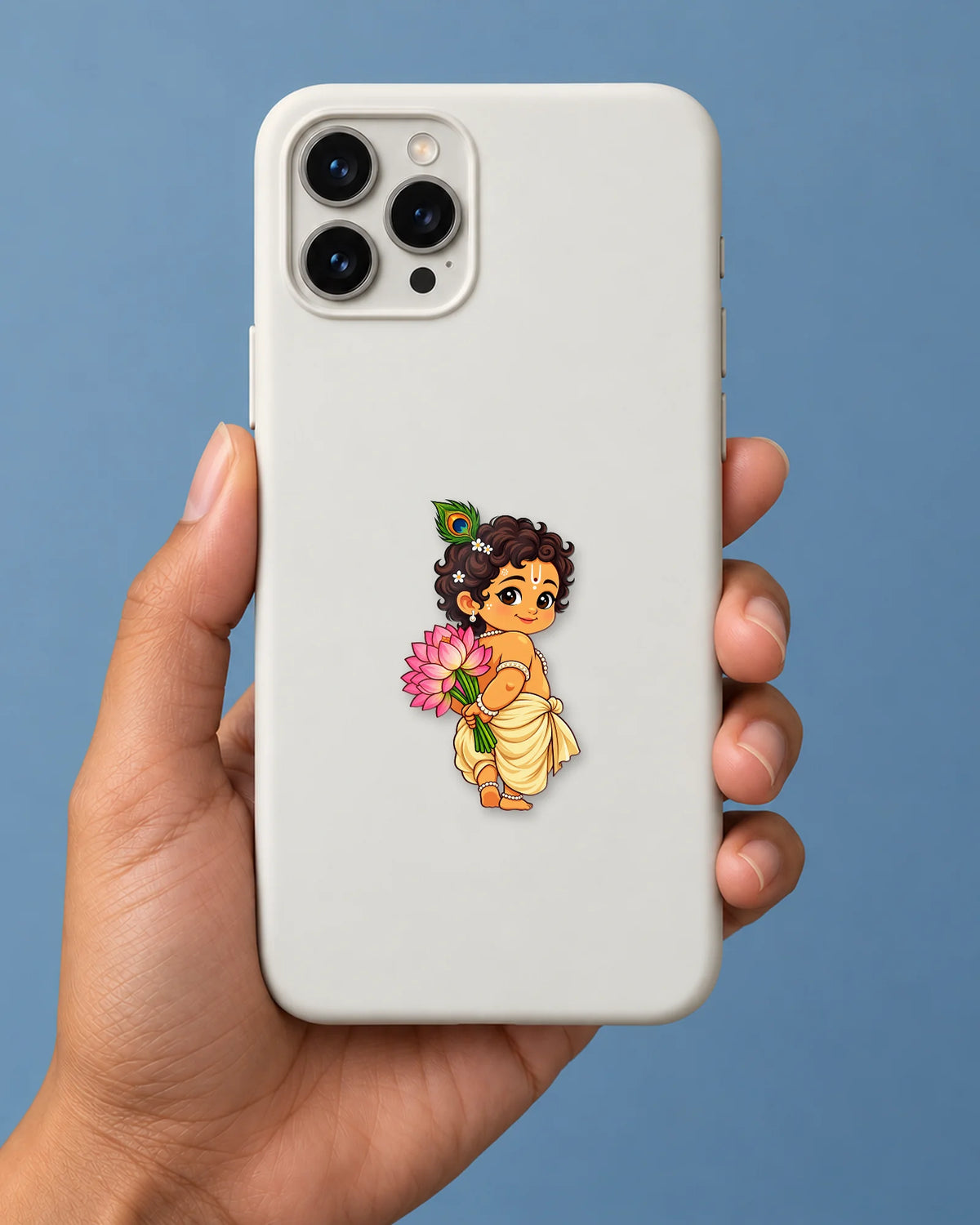 Bal Gopal Lotus hard surface patch mockup