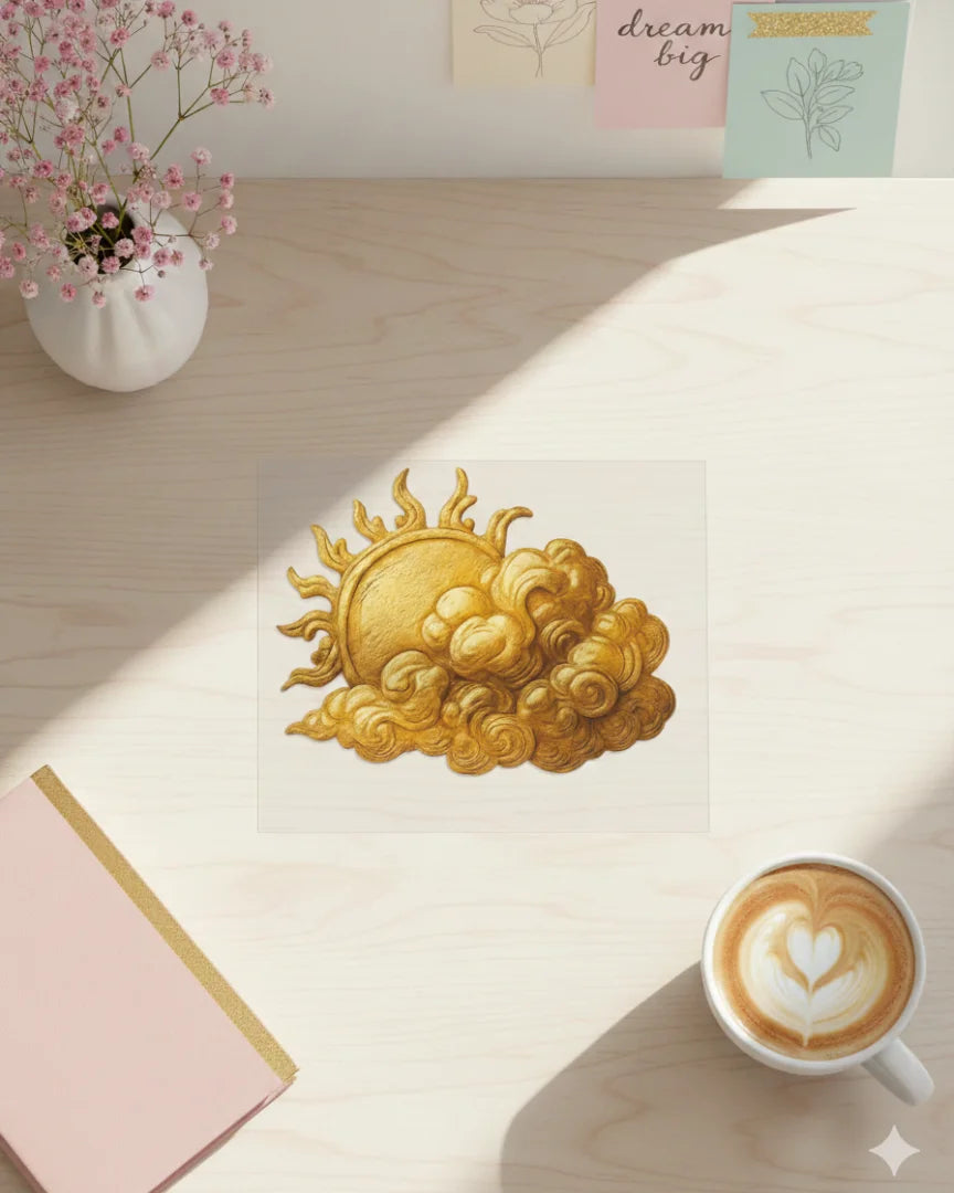 Golden Glow | Iron-on Patch | Pinterest board