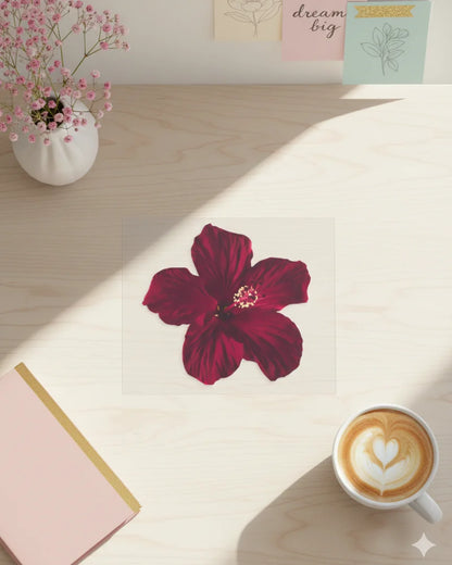 Midnight Hibiscus | Iron-on Patch | Pinterest board