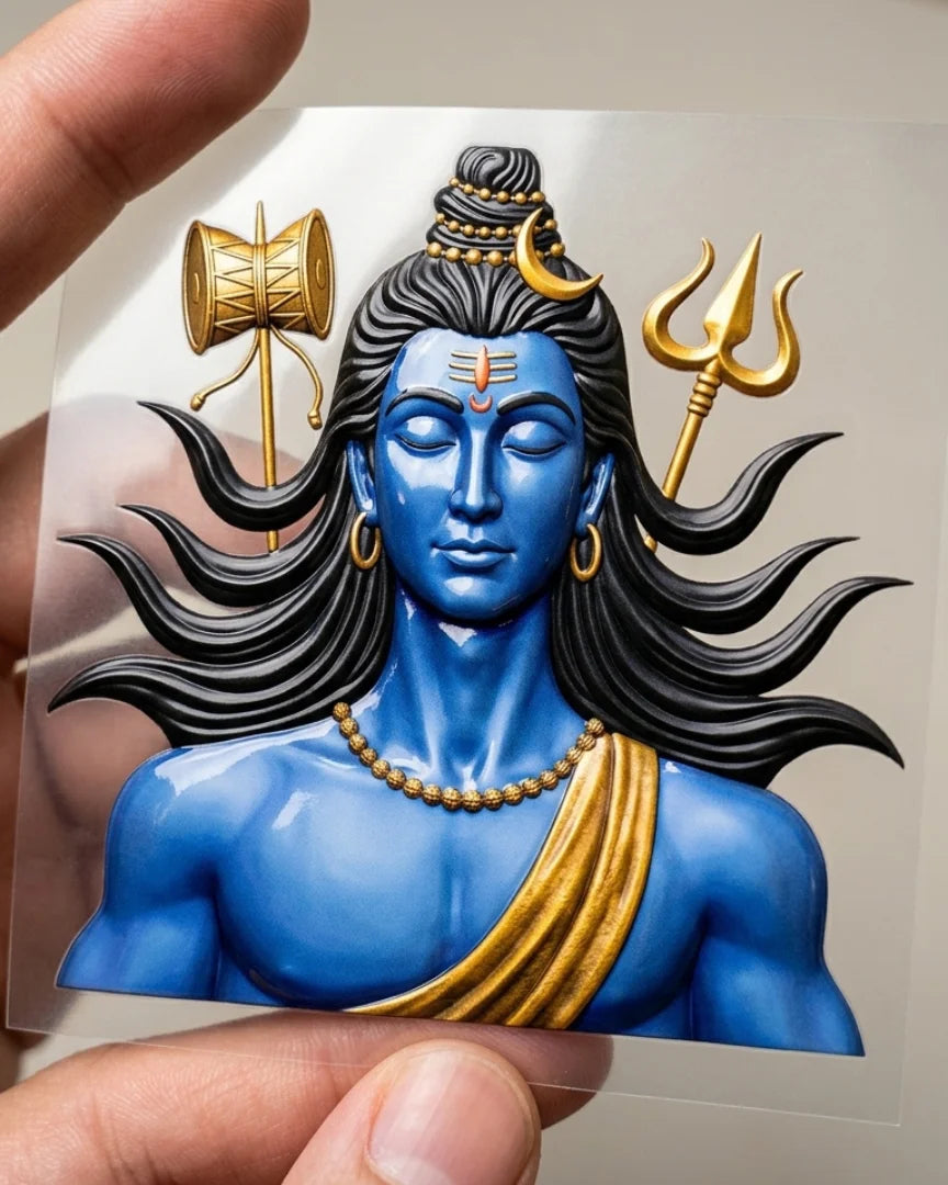 Serene Mahadev | Hard Surface Patch | The Darshan Series