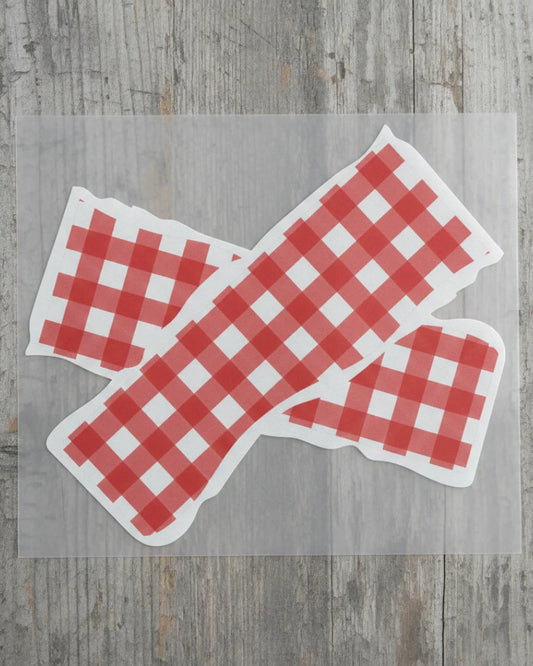 Strawberry Ribbon | Iron-on Patch | Cottagecore