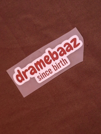Dramebaaz | Iron-on Patch | Bindaas Bol