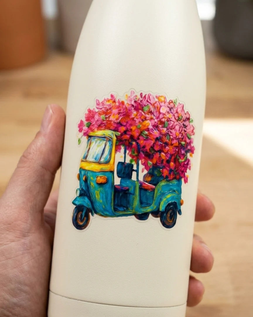 Rickshaw in Bloom | Hard surface patches | Tropical Pulse