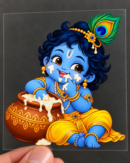Makhan Chor hard surface patch on clear film