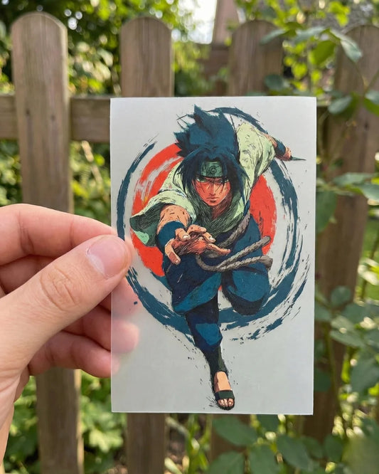 Silent Surge | Iron-on Patch | Animeverse 2.0