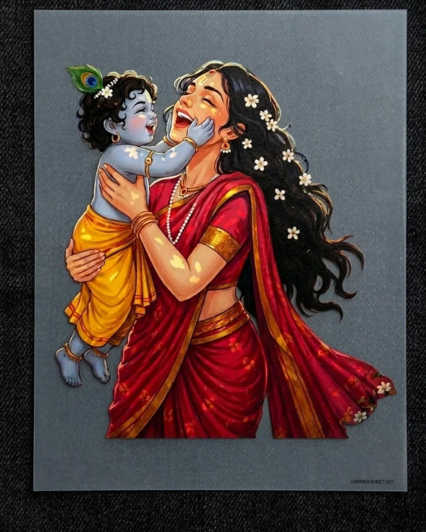 Mother's joy | Iron-on Patch | Divine Blessing