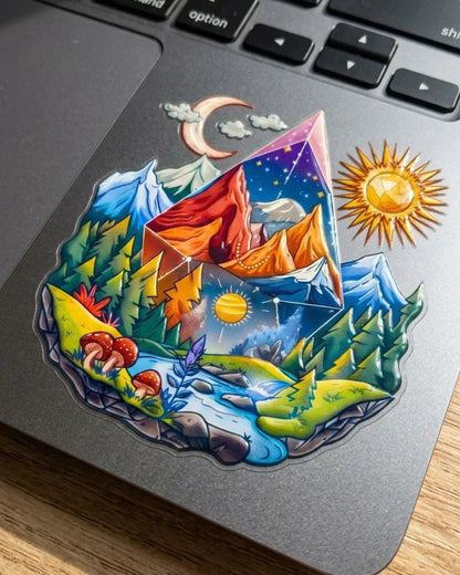 The Cosmic Prism | Hard surface patches | Tropical Pulse