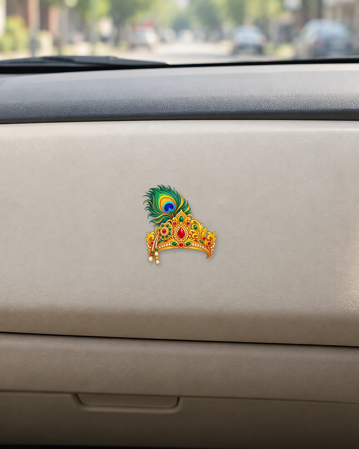 Mor Mukut hard surface patch mockup