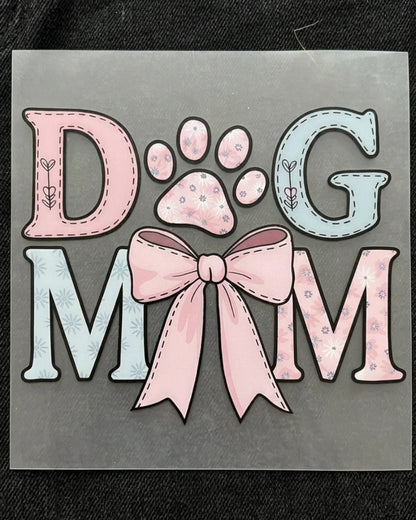Dog Mom | Iron-on Patch | Pawfect Vibes