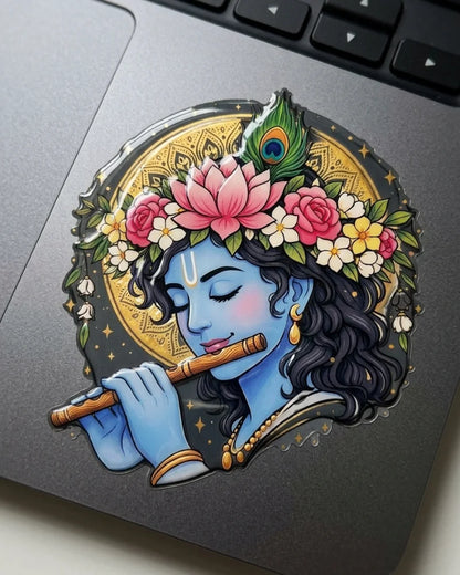 Blossom Krishna | Hard Surface Patch | Divine Blessing