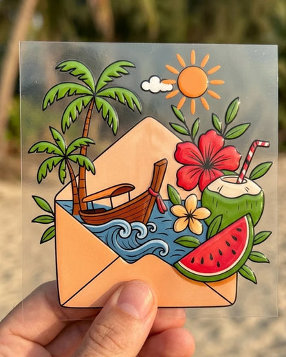 Paradise Post | Hard surface patches | Tropical Pulse