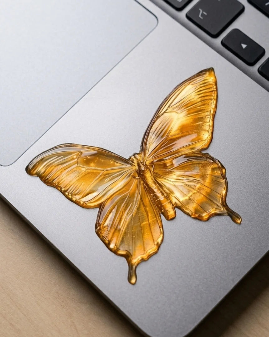 Golden Flutter | Hard Surface Patch | Pinterest board
