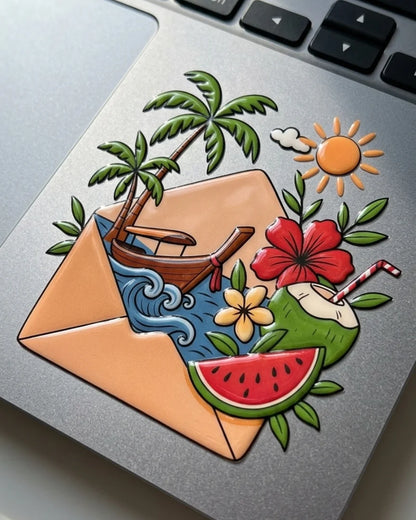 Paradise Post | Hard surface patches | Tropical Pulse