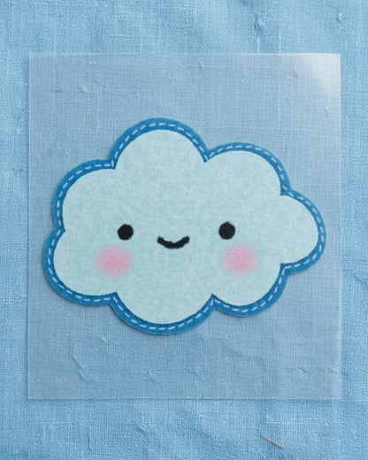 Brain Fog | Iron-on Patch | Tiny Totems
