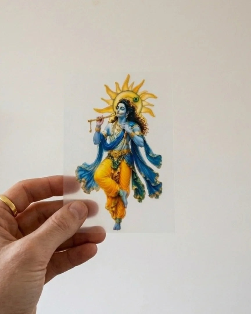 The Eternal Flutist | Iron-on Patch | Divine Blessing