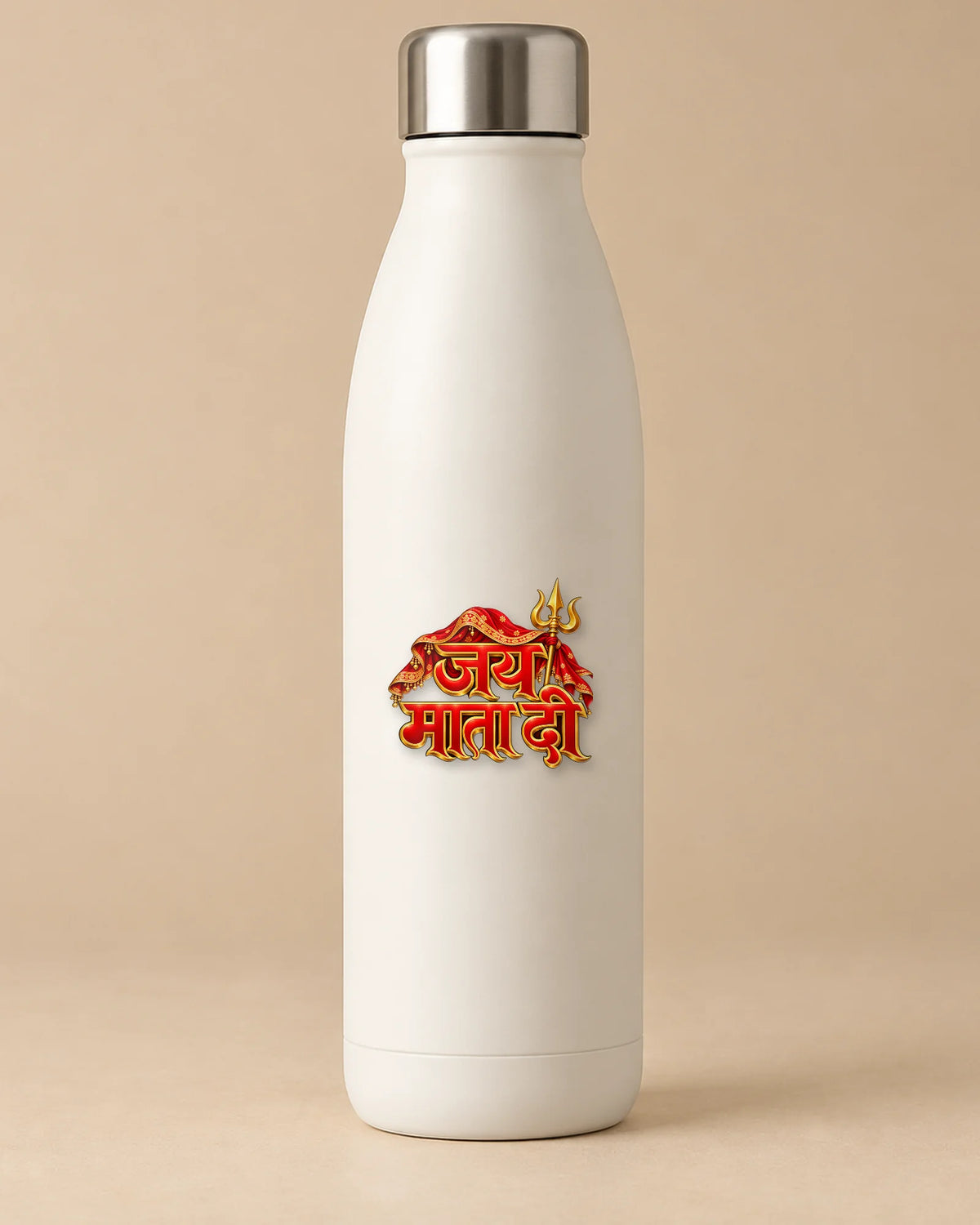 Jai Mata Di hard surface patch mockup