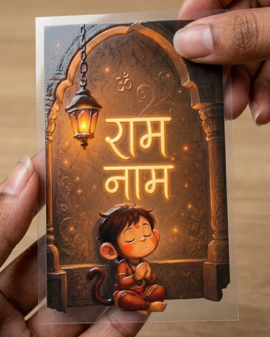 Little Bajrangi | Hard Surface Patch | Divine Blessing