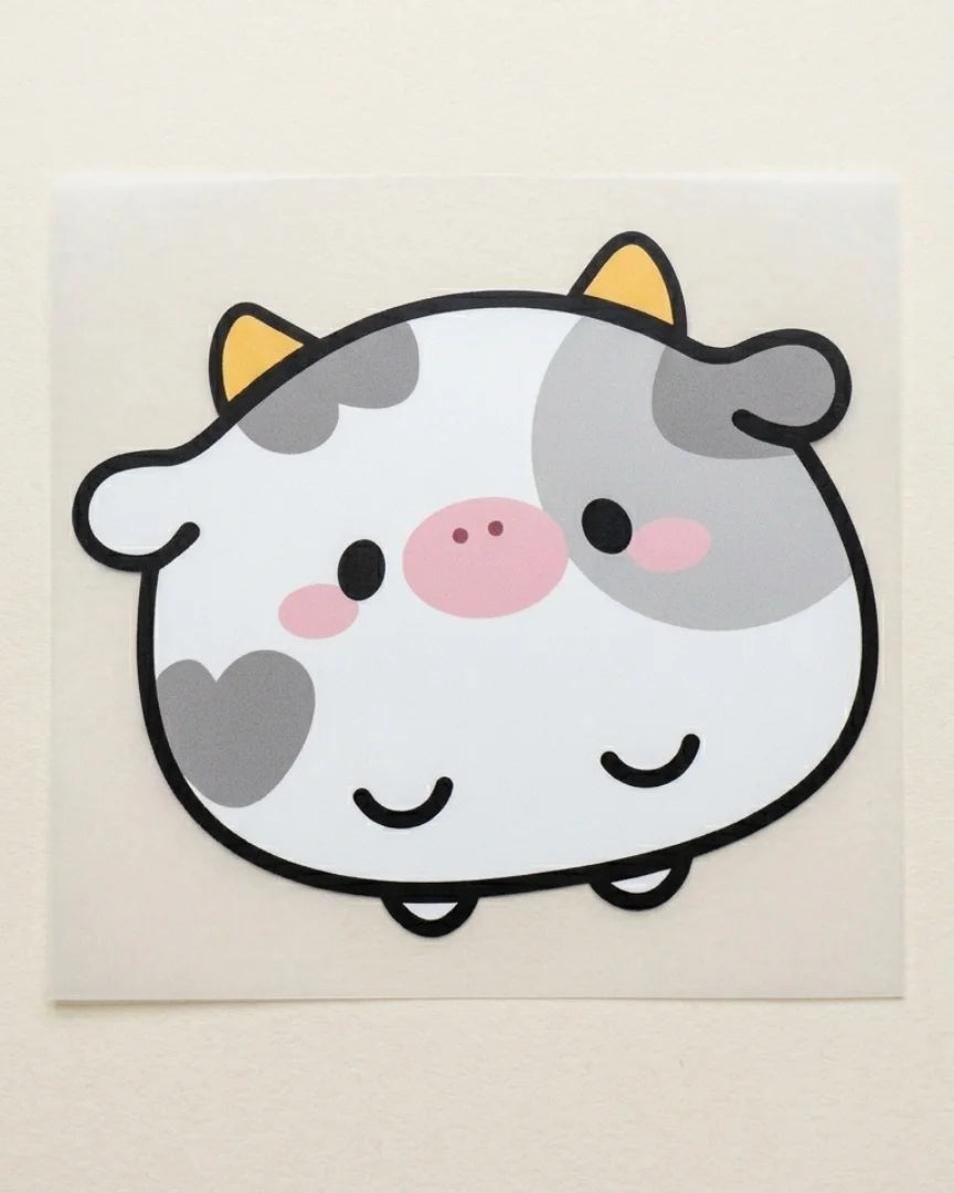 Moo-vie Star | Iron-on Patch | Tiny Totems