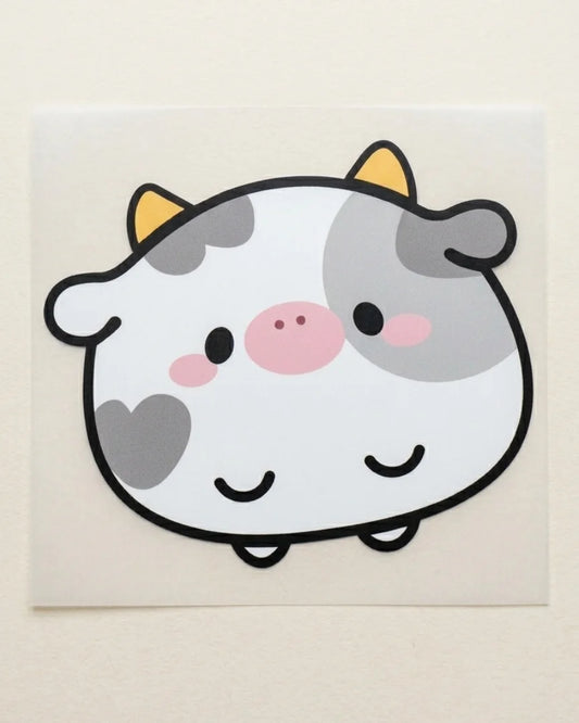 Moo-vie Star | Iron-on Patch | Tiny Totems