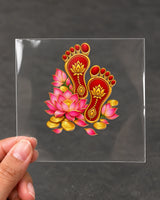 Lakshmi Charan hard surface patch on clear film