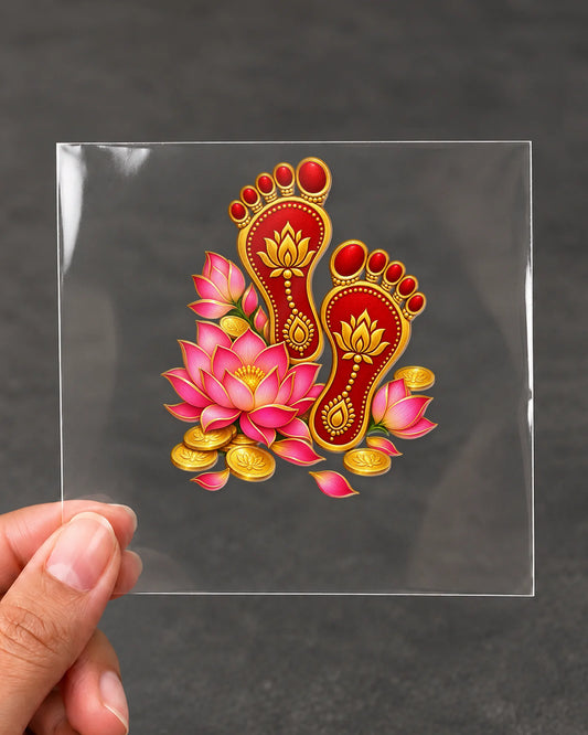 Lakshmi Charan hard surface patch on clear film