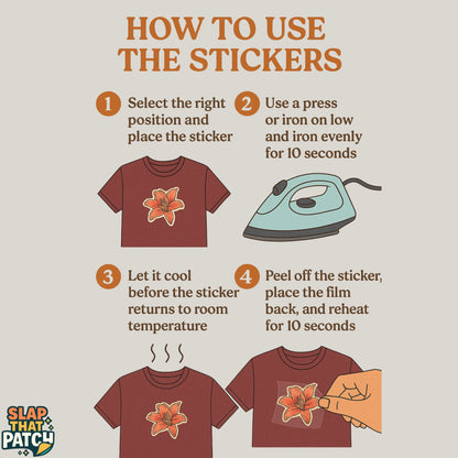 The Dundie Pack | Pack of 30 Hot-Sticks | Iron on patches