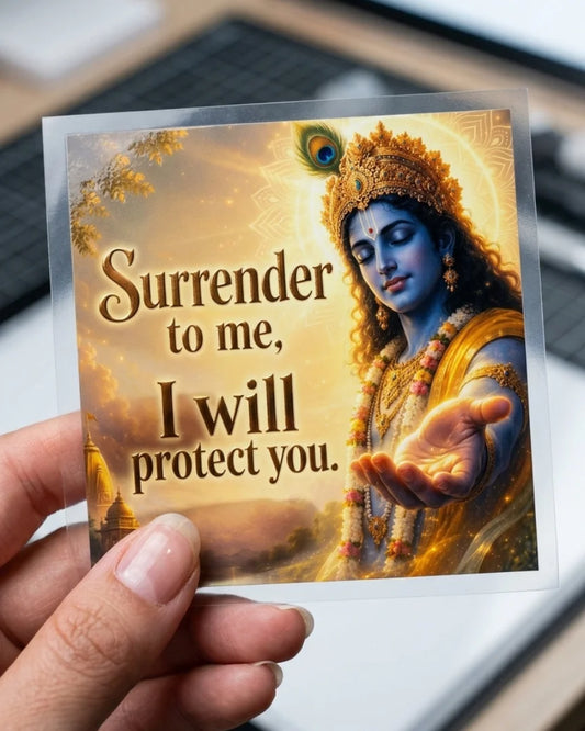 Surrender & Shield | Hard Surface Patch | Divine Blessing