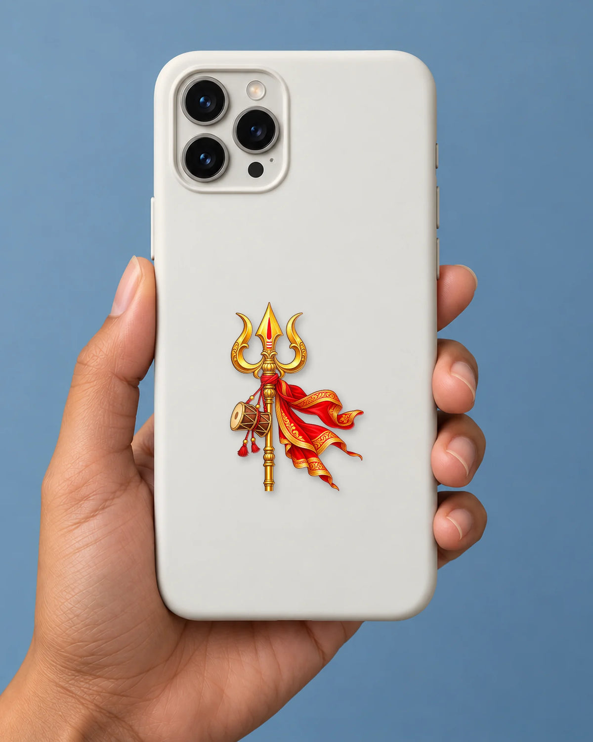 Maa Ka Trishul hard surface patch mockup