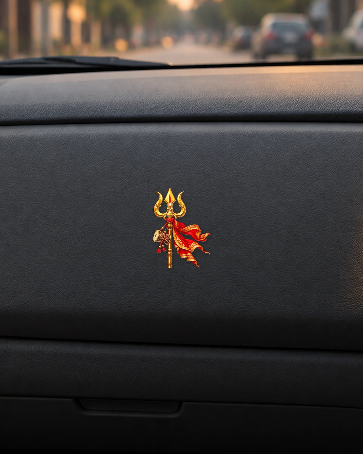 Maa Ka Trishul hard surface patch mockup