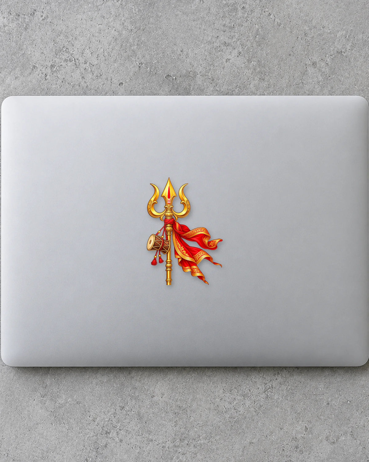 Maa Ka Trishul hard surface patch mockup