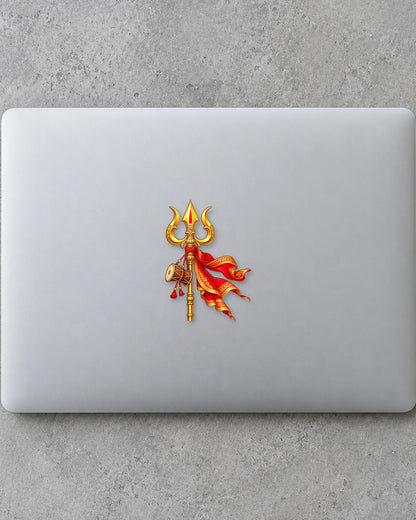 Maa Ka Trishul hard surface patch mockup