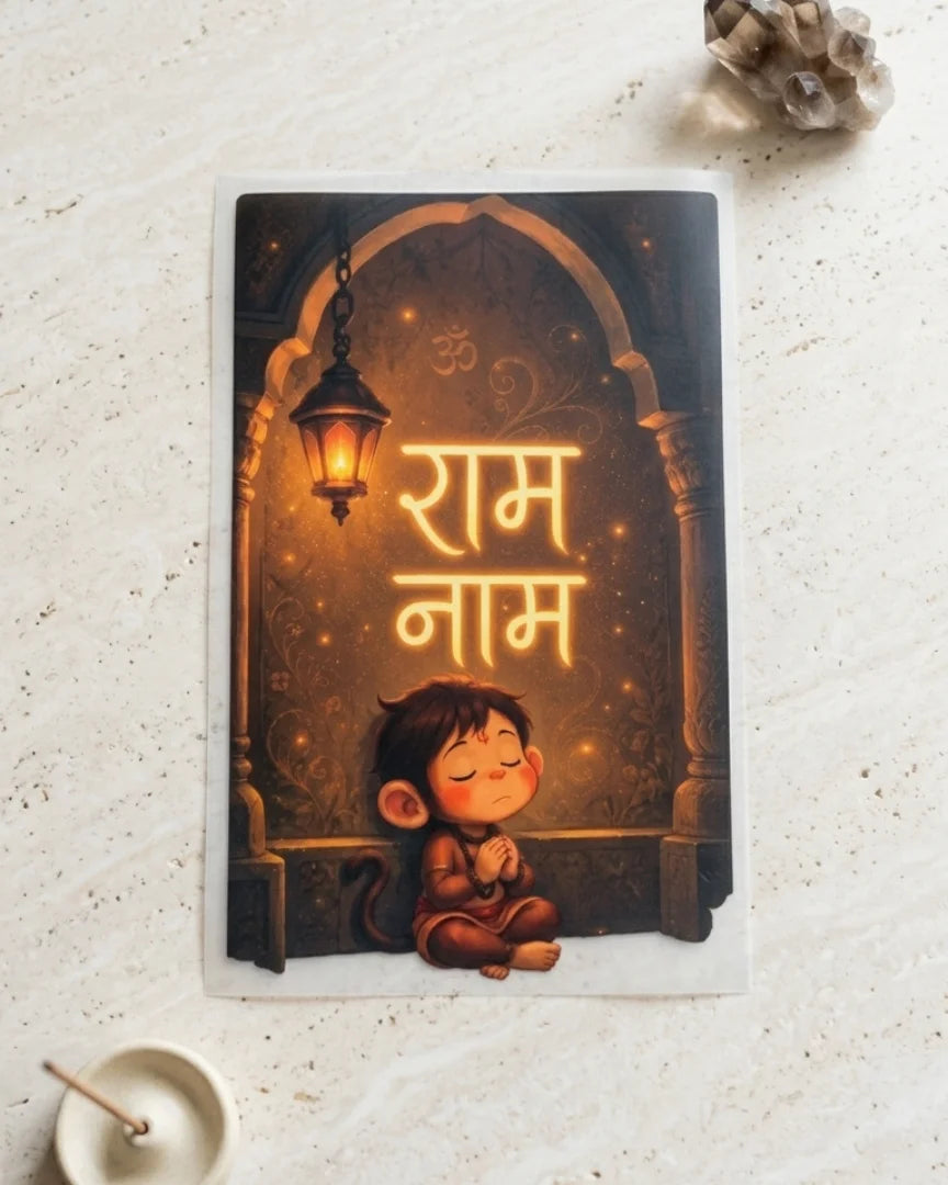 Little Bajrangi | Iron-on Patch | Divine Blessing