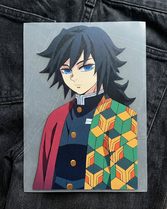 Silent Tide of the Blade | Iron-on Patch | Animeverse 2.0