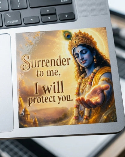 Surrender & Shield | Hard Surface Patch | Divine Blessing