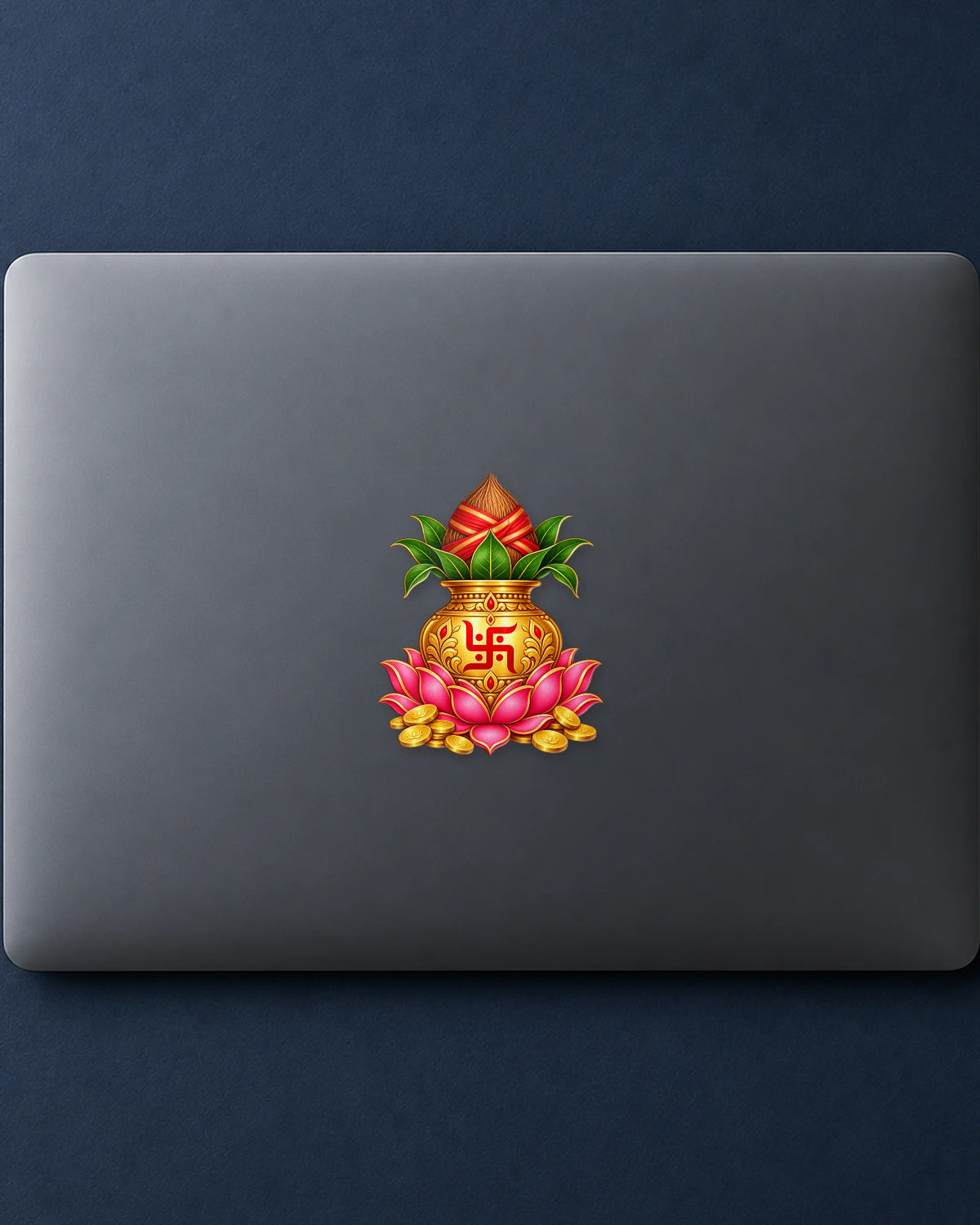 Lakshmi Kalash hard surface patch mockup