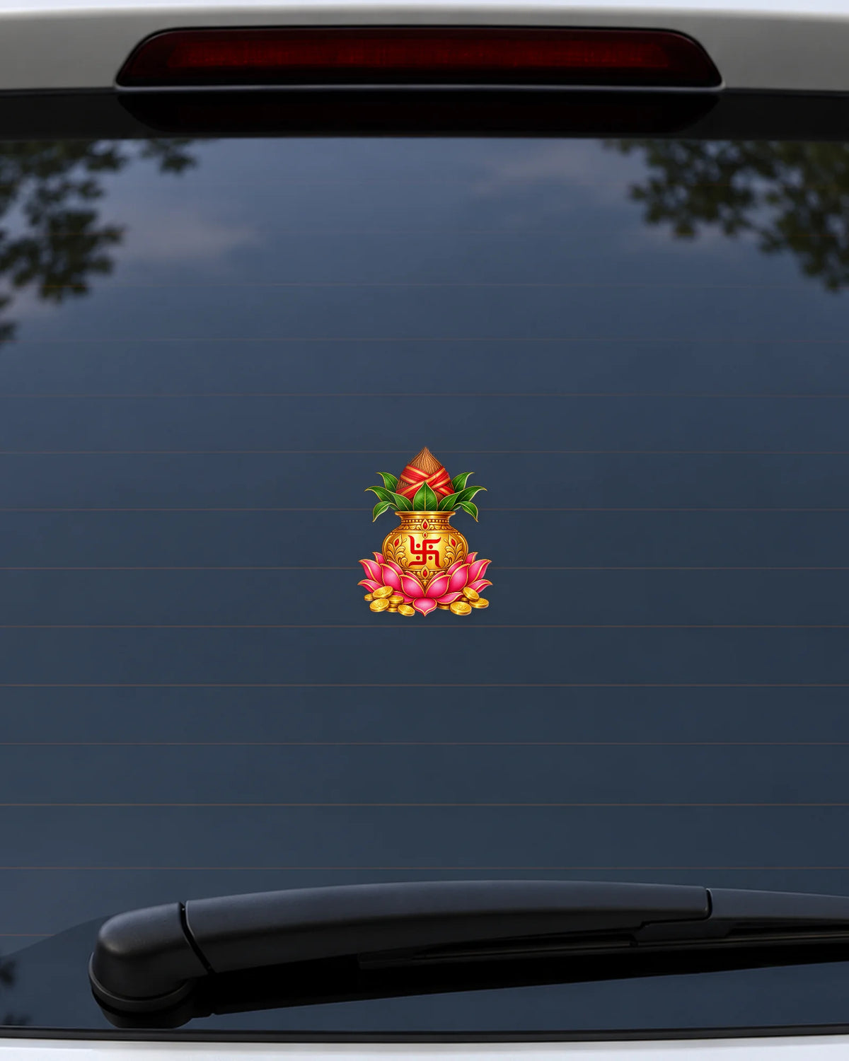 Lakshmi Kalash hard surface patch mockup