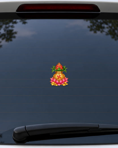 Lakshmi Kalash hard surface patch mockup